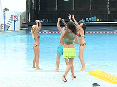 Hoes Laia Prats and Michelle Soleil kissing and fucking the same fella