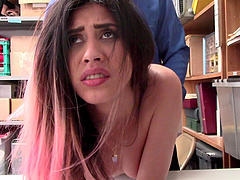 Amazing doggy style pussy wasting with his babe Angel Del Rey