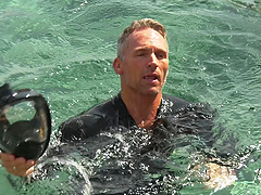 Hot pool cock sucking with Dolly Leigh and Marcus London