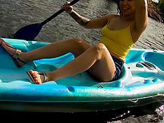 Girl Blaze James gets seduced and fucked by the thick cock of a stranger