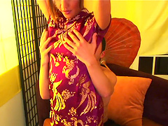 Stunning sexual affair with a gorgeous brunette Asian