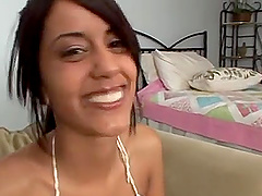 Lyla Storm is a lusty brunette who enjoys having her pussy slammed