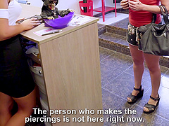 European brunette Alba paid then fucked hardcore