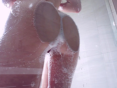 Great anal sex session with cock craving brunette Alex