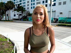 Gorgeous blonde Selena will do anything for a nice fuck