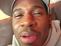 One of the skills of a blonde Barb Cummings is having two black cocks