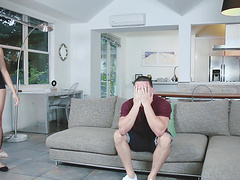 Fucking the face of Jessica Jones and shutting her up while fucking