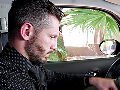 Slim lady Jillian Janson gets naked for a dick ride