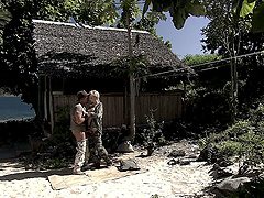 Outdoor shagging experience with hot blonde Tarra White