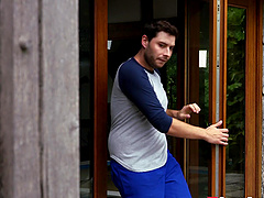 Jai James cannot resist a skinny fellow's massive boner