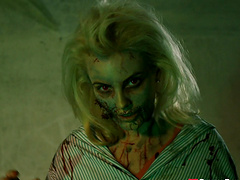 Jasmine Jae bends over for a handsome hunk's cock