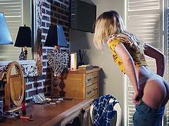 Rhiannon Ryder is a petite babe in need of a huge boner