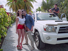 Handsome fellow's dick is all Lexi Luna wants to ride