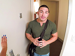 Small tits Viena shaved pussy pounded hardcore in pov