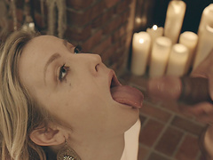 Pregnant babe Karla Kush seduced for a fuck by a fellow