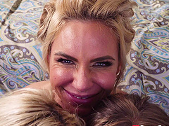 Carolina Sweets is a part of a hot foursome with nasty babes