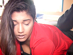 Talitha in high heels banging her boss big cock hardcore