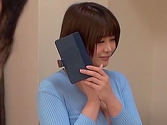 Hakii Haruka teases a guy with her body before being shagged well