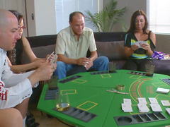 Zoey Holloway joins a bunch of horny friends for an orgy