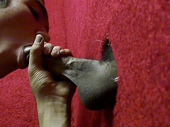 Boi Toy is excited to choke on a massive black dong