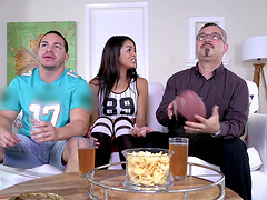 Vienna Black's tight pussy is all a handsome lover craves