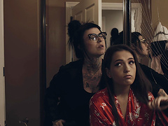 Brooke Haze spreads her legs for a handsome lover's prick