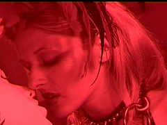 Jane Darling and Sandra Del Marco fucked during a BDSM session