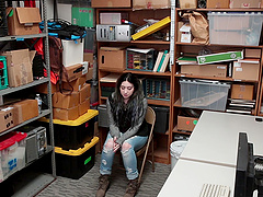 Amilia Onyx is a cutie forced to get naked for a fuck