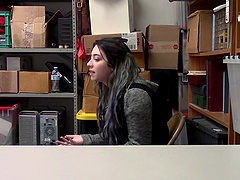 Amilia Onyx is a cutie forced to get naked for a fuck