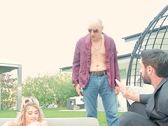 Stephanie West seduced for a great shag by a handsome lover