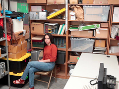 Tory Bellamy is a cute brunette fucked by a nasty policeman