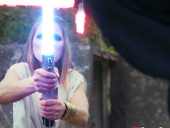 Adrian bend over getting gangbanged hardcore in group sex