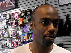 Skylar Madison is a horny blonde craving a BBC from a glory hole