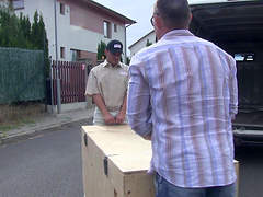 Celine Noiret and Kristy Black hook up for a hot threesome with a fellow