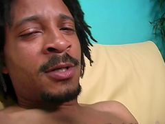 Black guy gets lucky with Candy Monroe in front of a cuckold