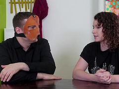 Paige Pierce bent over by a nasty master for a BDSM sex session