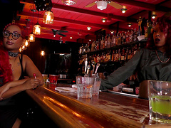 Black men's dongs are all hot blonde Barber Bae wants to suck on