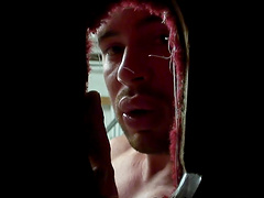 Ryan Starr is a horny gay fellow having a blast choking on a dong