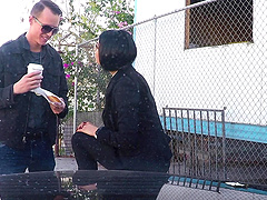 Gina Valentina and Victoria June hook up to seduce a horny lover