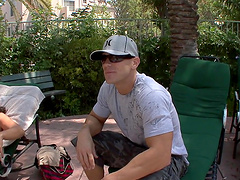 Babe with a sexy tattoo on her back Lily Paige getting nailed