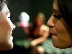 They are ready to watch sexy babes touching themselves naughtily