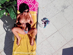 Mind-blowing reverse cowgirl shag with seductive Heather Vahn