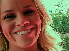 Beautiful Jessa Rhodes having steamy lesbian action with a bimbo