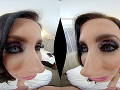 Incredible cowgirl fuck with a vivacious floozy Reagan Foxx