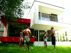 Three boners for milf Chloe Lacourt who is incredibly arousing