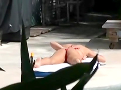 Outdoor fellatio and pussy drilling with awesome Charity Bangs