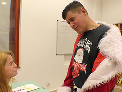 Lusty Jenny Manson gets bent over and fucked like never before