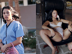 Fucking Vanessa Sky and treating her like a true slut she is