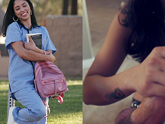 Fucking Vanessa Sky and treating her like a true slut she is