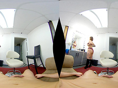 Ivy Lebelle places her ass cheeks on top of her fuck buddy